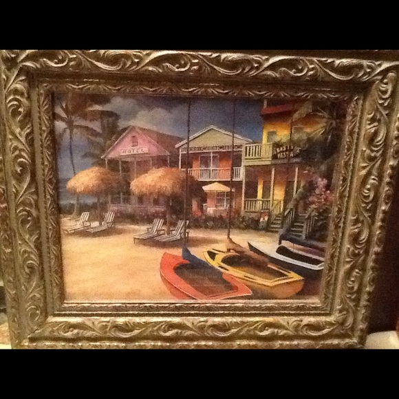 Set of two beach scenes - Picture 1 of 4
